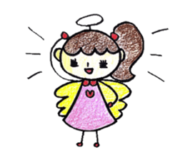 Harigane Tenshi (Wire Angel) sticker #5305804