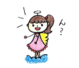 Harigane Tenshi (Wire Angel) sticker #5305805