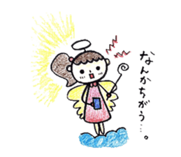Harigane Tenshi (Wire Angel) sticker #5305806