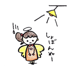 Harigane Tenshi (Wire Angel) sticker #5305808