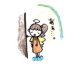 Harigane Tenshi (Wire Angel) sticker #5305810