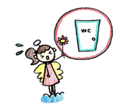 Harigane Tenshi (Wire Angel) sticker #5305813