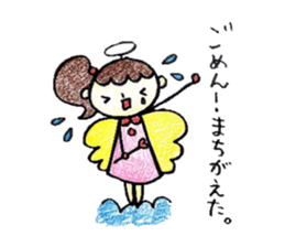 Harigane Tenshi (Wire Angel) sticker #5305814