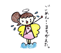 Harigane Tenshi (Wire Angel) sticker #5305814