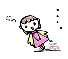 Harigane Tenshi (Wire Angel) sticker #5305815