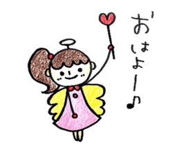 Harigane Tenshi (Wire Angel) sticker #5305816