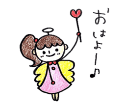 Harigane Tenshi (Wire Angel) sticker #5305816