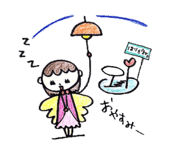 Harigane Tenshi (Wire Angel) sticker #5305819