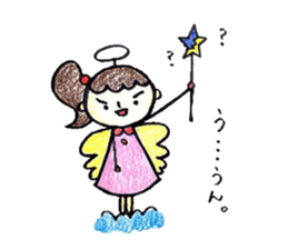 Harigane Tenshi (Wire Angel) sticker #5305823