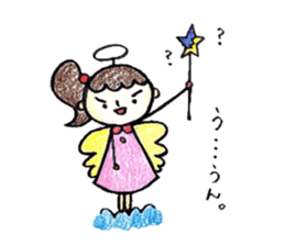 Harigane Tenshi (Wire Angel) sticker #5305823