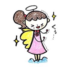 Harigane Tenshi (Wire Angel) sticker #5305824
