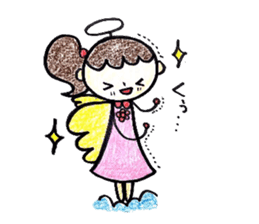 Harigane Tenshi (Wire Angel) sticker #5305824