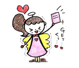 Harigane Tenshi (Wire Angel) sticker #5305825