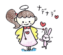 Harigane Tenshi (Wire Angel) sticker #5305827