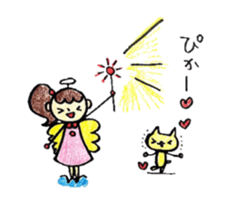 Harigane Tenshi (Wire Angel) sticker #5305828