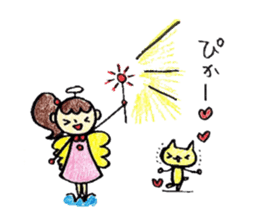 Harigane Tenshi (Wire Angel) sticker #5305828