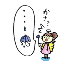 Harigane Tenshi (Wire Angel) sticker #5305829