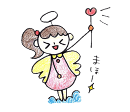 Harigane Tenshi (Wire Angel) sticker #5305832