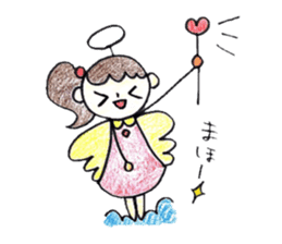 Harigane Tenshi (Wire Angel) sticker #5305832