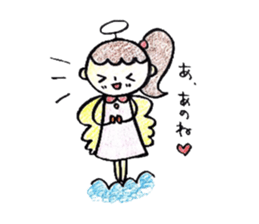Harigane Tenshi (Wire Angel) sticker #5305836