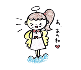 Harigane Tenshi (Wire Angel) sticker #5305836