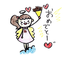 Harigane Tenshi (Wire Angel) sticker #5305837