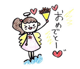 Harigane Tenshi (Wire Angel) sticker #5305837