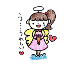 Harigane Tenshi (Wire Angel) sticker #5305838