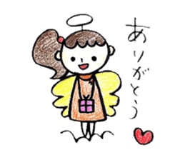 Harigane Tenshi (Wire Angel) sticker #5305839