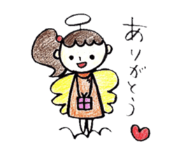 Harigane Tenshi (Wire Angel) sticker #5305839