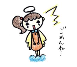 Harigane Tenshi (Wire Angel) sticker #5305841