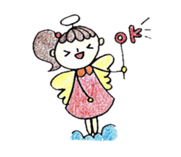 Harigane Tenshi (Wire Angel) sticker #5305842