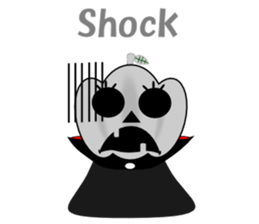Conversation mysterious pumpkin English sticker #5306260