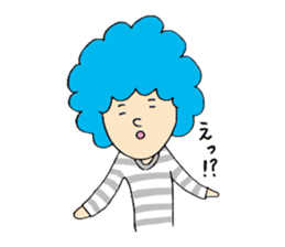 AFRO-SAN Sticker sticker #5306730