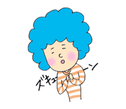 AFRO-SAN Sticker sticker #5306738