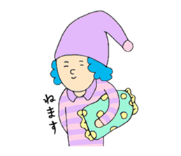 AFRO-SAN Sticker sticker #5306748