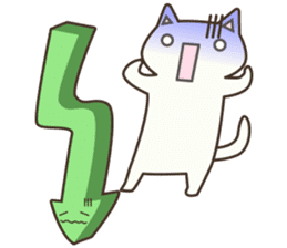Stock Cat(Chinese) sticker #5306796