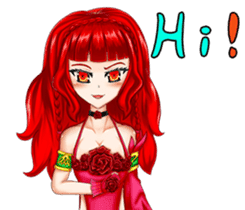 Hana Girls Collection Ver.1 sticker #5307641