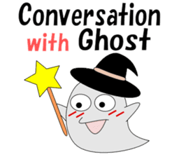Conversation with ghost English sticker #5308340