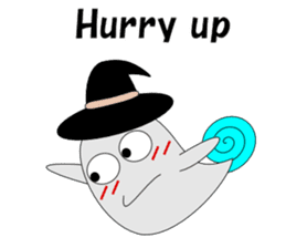 Conversation with ghost English sticker #5308358
