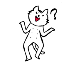 cat just2 Sometimes pig sticker #5308589