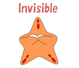 Feelings of starfish English sticker #5308636
