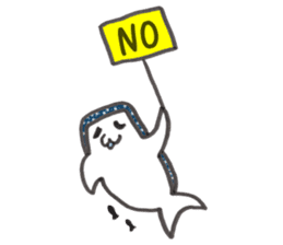 Whale shark & Okinawa sea friends sticker #5308741