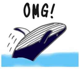 Whale shark & Okinawa sea friends sticker #5308750