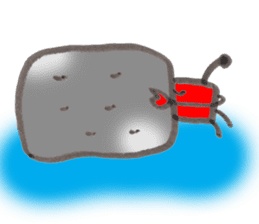 Whale shark & Okinawa sea friends sticker #5308760