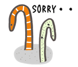 Whale shark & Okinawa sea friends sticker #5308765