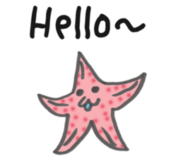 Whale shark & Okinawa sea friends sticker #5308766