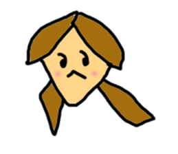 Initial M sticker #5309245