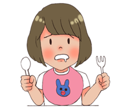 Ribbin & Rainbow (EN) sticker #5310342