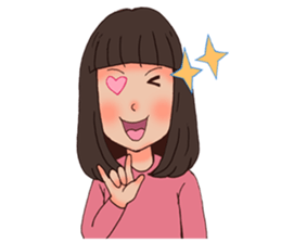 Ribbin & Rainbow (EN) sticker #5310351